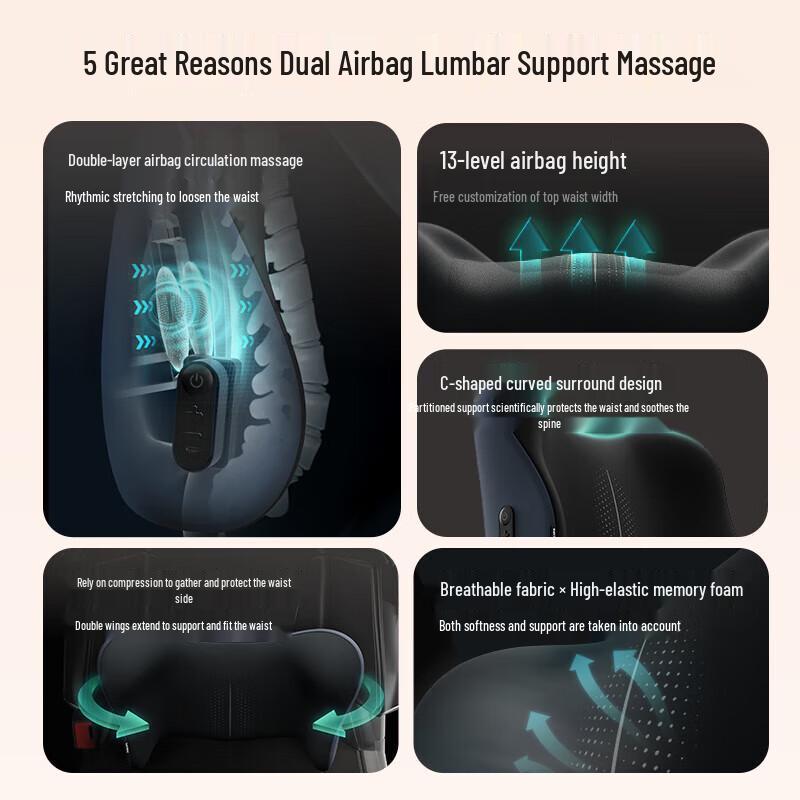 Philips Electric Lumbar Massager Pillow