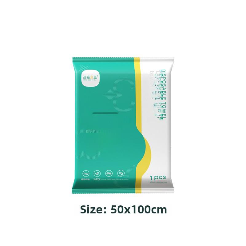 Портативные банные полотенца из прессованного хлопка - плотные, одноразовые, в индивидуальной упаковке