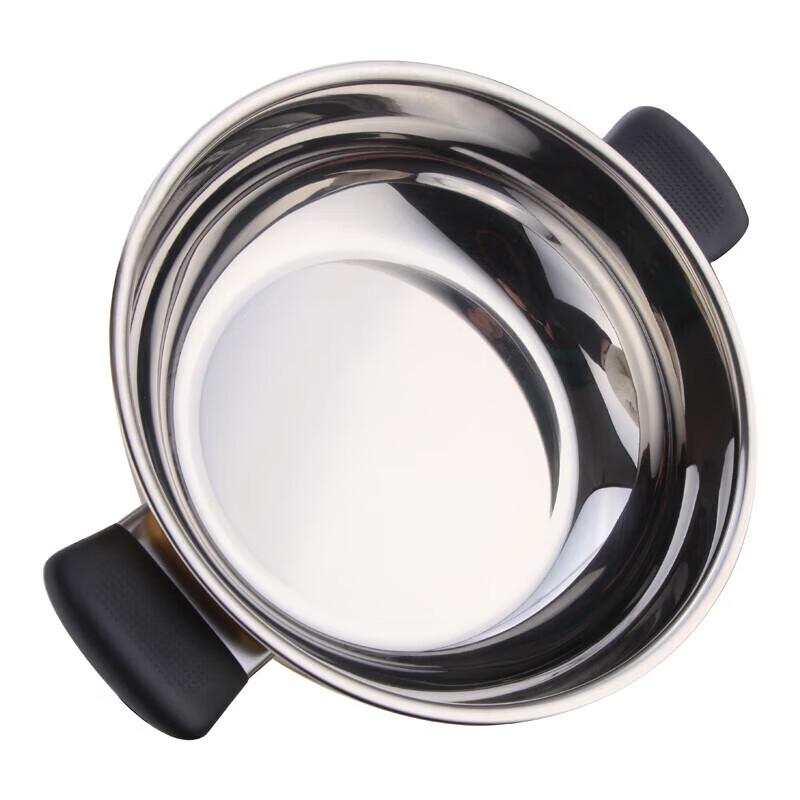 Debo Golden Pebble Stainless Steel Soup Pot Steamer