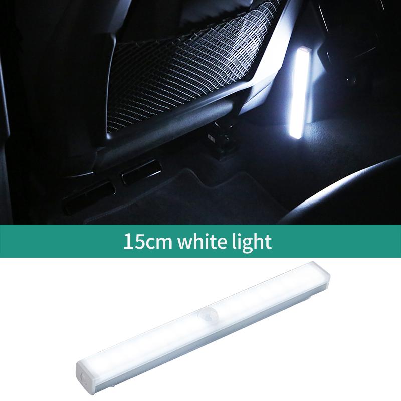 Automatic sensing ambient light for car trunk, LED small light inside the car, wiring free decoration, wireless lighting