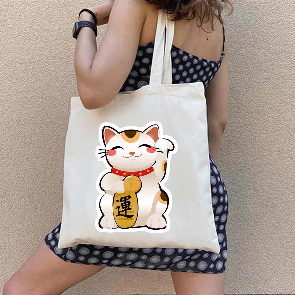 Printing Shopping Bag Female Travel Graphic Handbag Tote Handbags Aesthetic Carvas Shoulder Bags