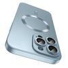 Матовый противоскользящий чехол для телефона с защитой объектива MagSafe для iPhone 16 15 14 13 12 11 Pro Max Plus, магнитная крышка для беспроводной зарядки