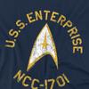 STAR TREK Мужская университетская футболка