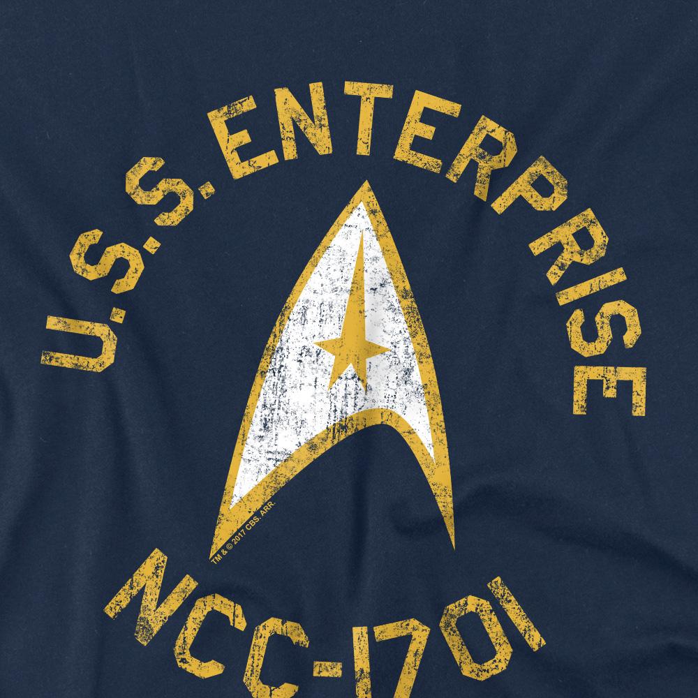 STAR TREK Мужская университетская футболка