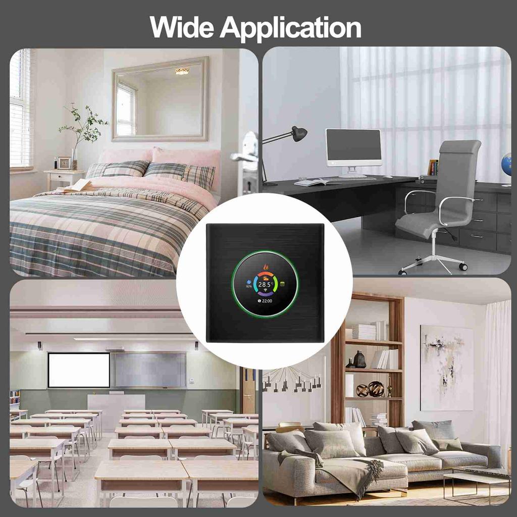 Wifi Thermostat Smartphone APP Remote Control Manual and Programming Mode Thermostat for Home