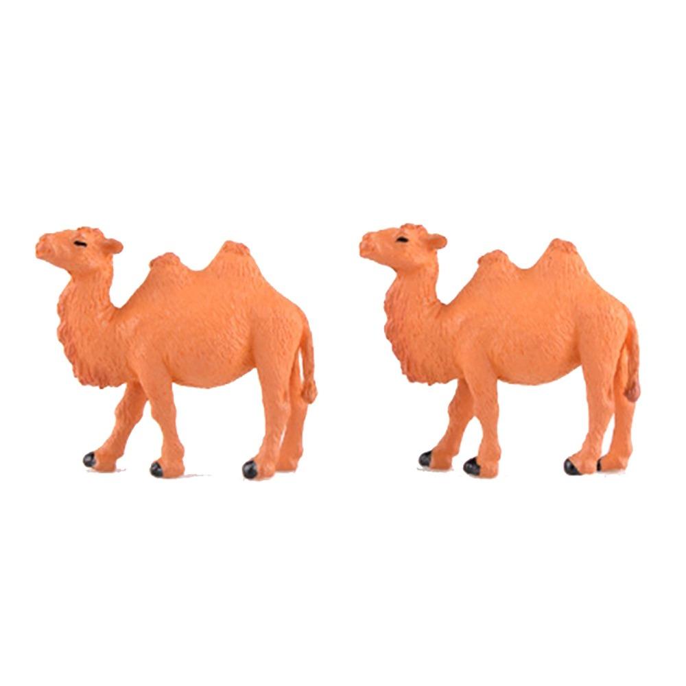 2/6/10pcs Desert Ornament Model Camel Fairy Garden Home Decoration Miniature Figurines