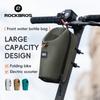 ROCKBROS Складные сумки для бутылок воды на велосипед Модные передние сумки для фляги на раму для велосипеда Brompton Электросамокат Инструменты Упаковка
