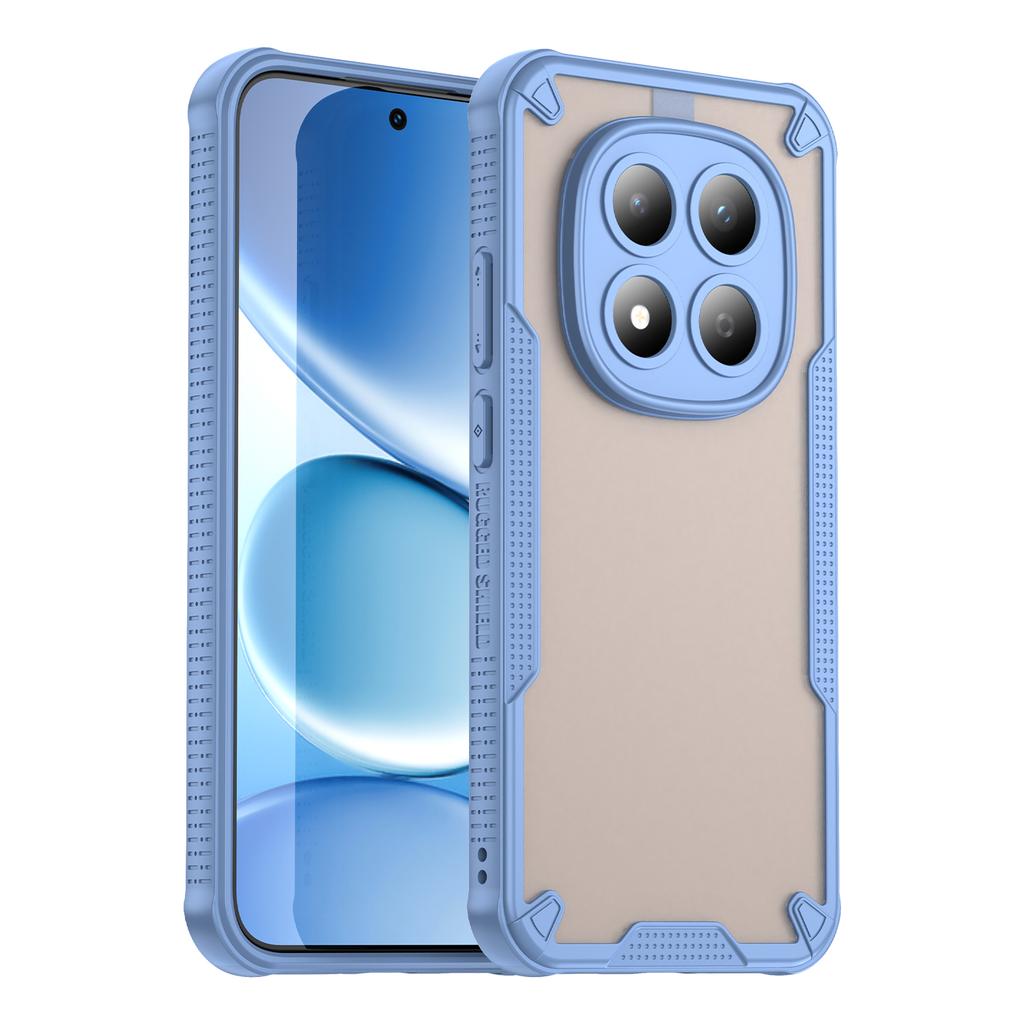 Для Xiaomi Redmi Note 15 Pro 5G (Глобальный) Чехол-бампер PC + TPU Полупрозрачный Матовый Защитная крышка для телефона