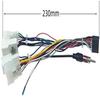 16Pin Wiring Harness For Toyota Android Stereo Radio Player Power Cable 4 Plug