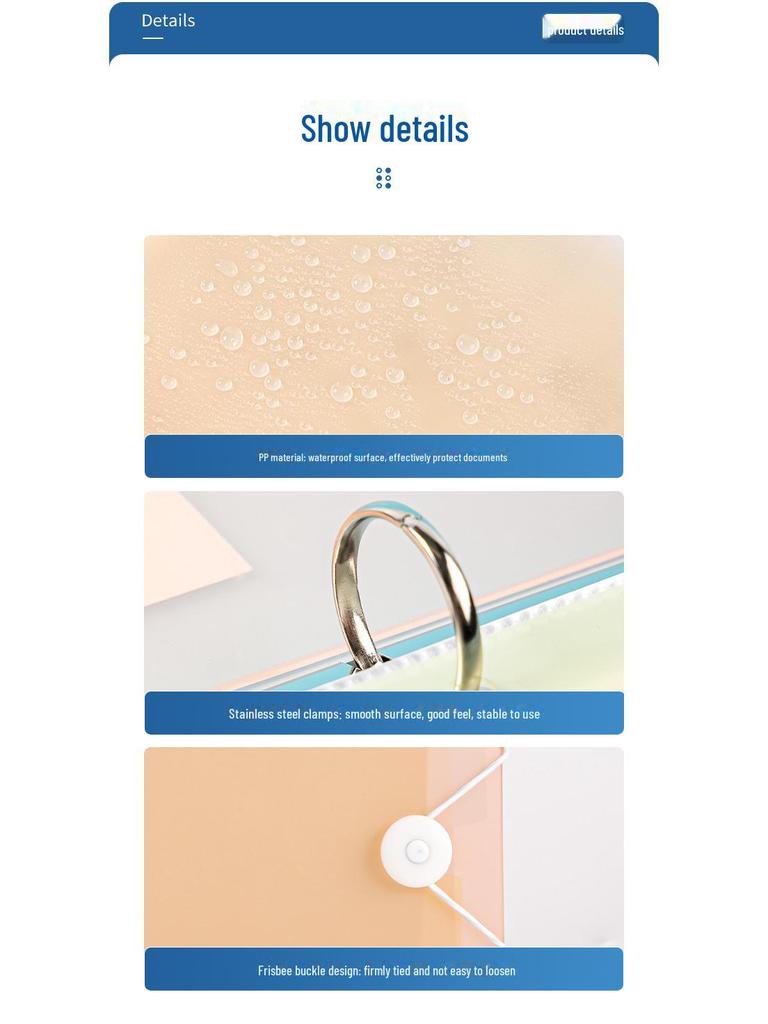 Папка-регистратор формата А4 с четырьмя отверстиями, бумагой для проверки пробивки отверстий и большим объемом для хранения.