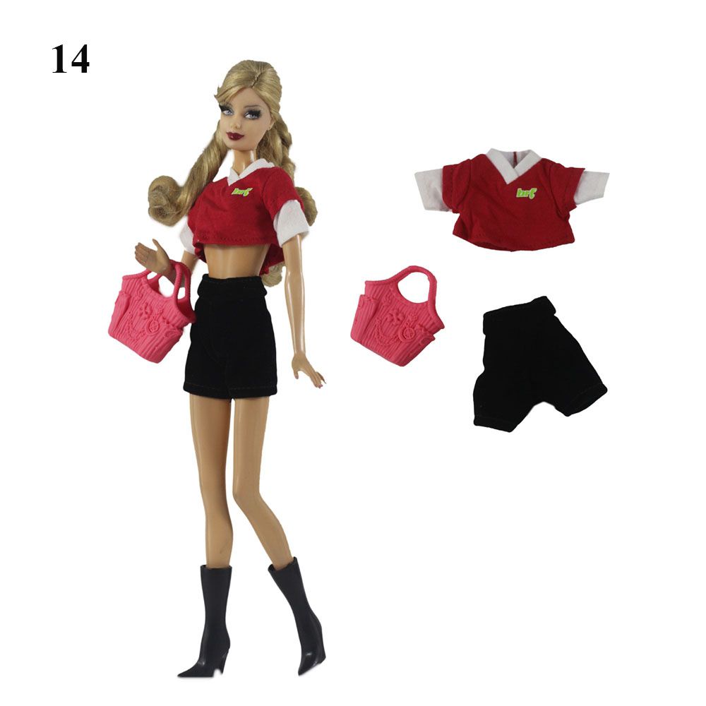 Модные куклы BJD 11,5" 1/6 Брюки для кукол Пальто для кукол Джинсы Кожаные брюки Шорты Аксессуары для одежды