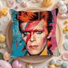 Singer D-David B-Bowie cool  Pillowcases cushion covers living room sofas home decor gifts