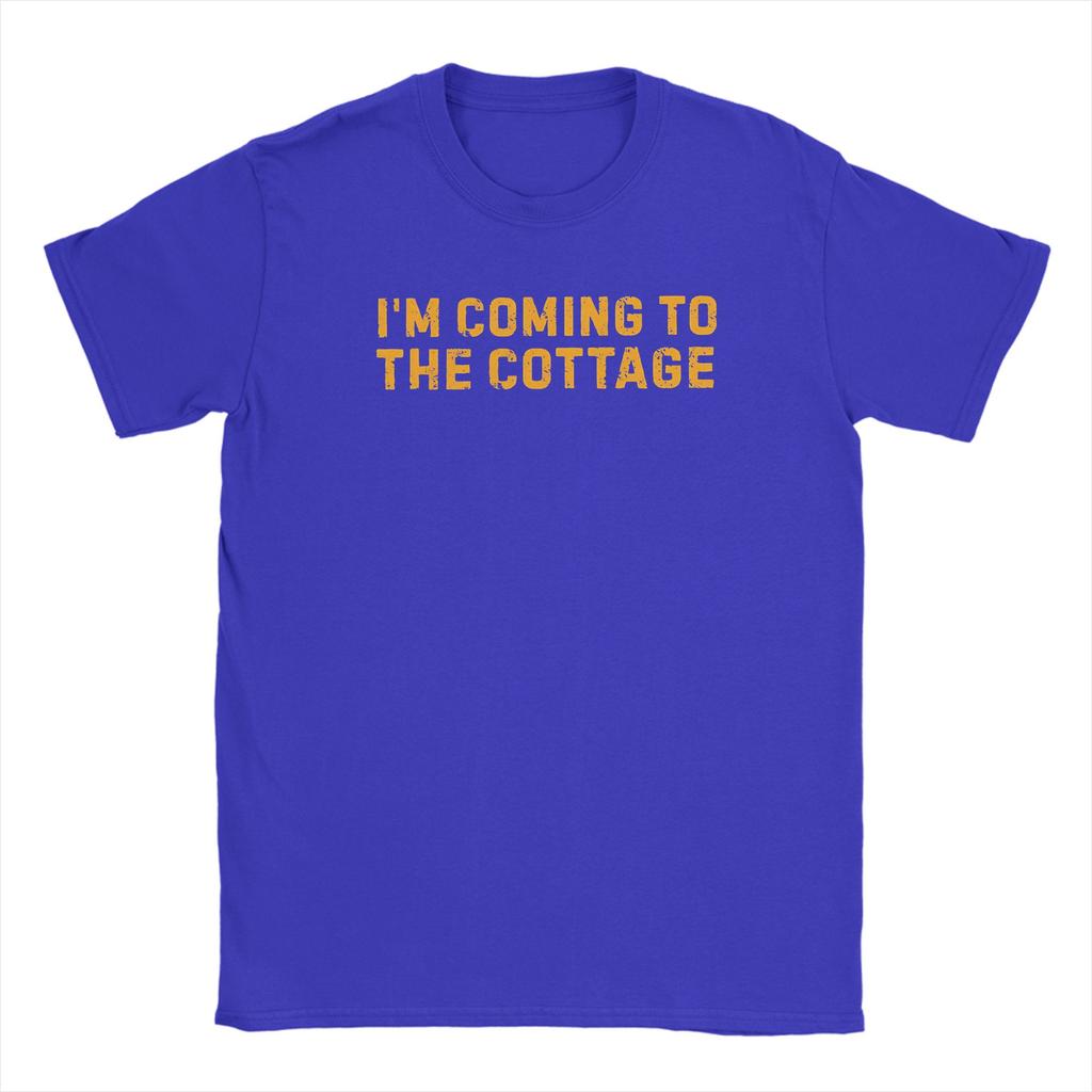 Oversized TShirt Beach IM Coming To The Cottage Funny Saying Novelty T Shirts Heated Rivalry Pure Cotton Tee Shirt Top Tees
