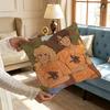 Cartoon PPercabeth Fanart Pillow Case Ultra Soft Skin Friendly Fabric Cloud Like Comfort  Concealed Zipper