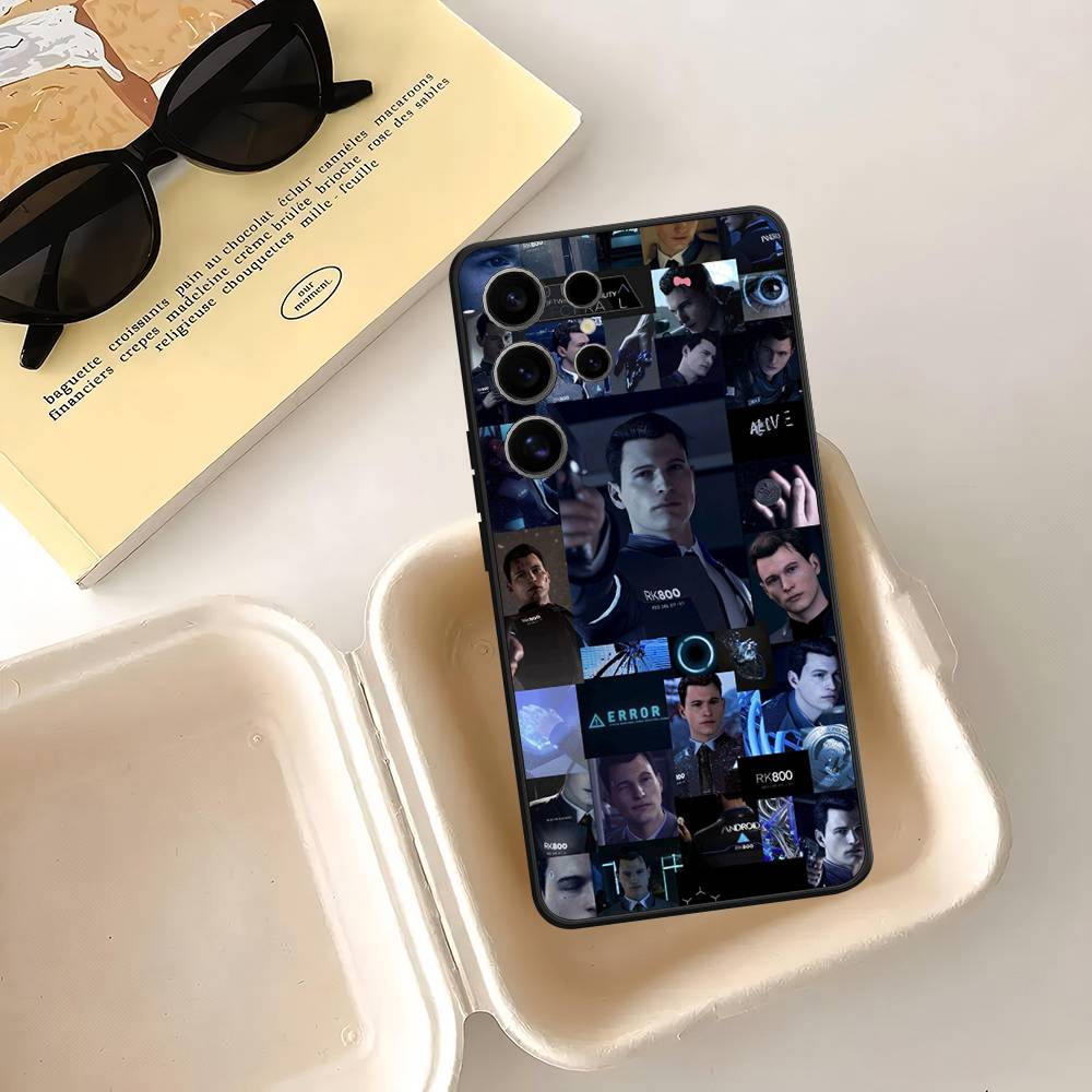 Популярный чехол для Samsung Galaxy Case S25 S23 S22 S21 S30 S20 S10 Ultra Plus FE с изображением из фильма Detroit Become Human, мягкое ТПУ покрытие