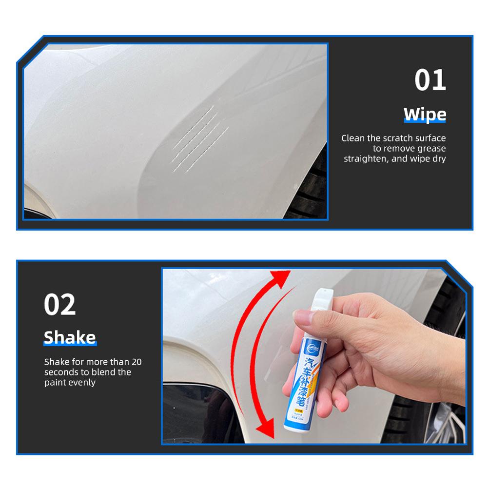 Универсальные автомобильные аксессуары 9 цветов, ручка для ремонта царапин на автомобиле, авторучки для подкраски, прозрачные ручки для удаления царапин на автомобиле, самодельные ручки