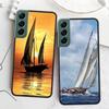 Чехол для телефона парусник для Samsung A16 A26 A36 A56 Galaxy A02S A12 A52S A13 A23 A33 A53 A54 A34 A24 A14 A22 A32 A42 A72 Чехол C