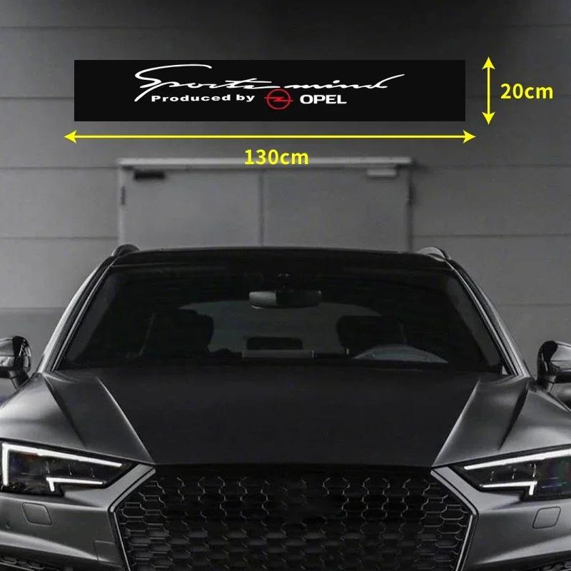 VKXG1 Car Windshield Sticker Decal For Opel Astra H G J Insignia Mokka Zafira Corsa Vectra C D Antara Combo Auto Styling Accessories