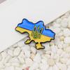 Цинк сплава цинка, украинские броши, броши, украинские национальные булавки, булавки с украинским флагом, подарки для девочек