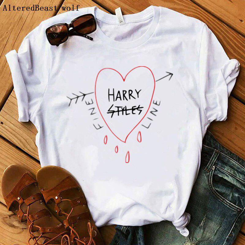 Женские футболки с принтом Harry Styles Love On Your, повседневные футболки, летние топы с коротким рукавом