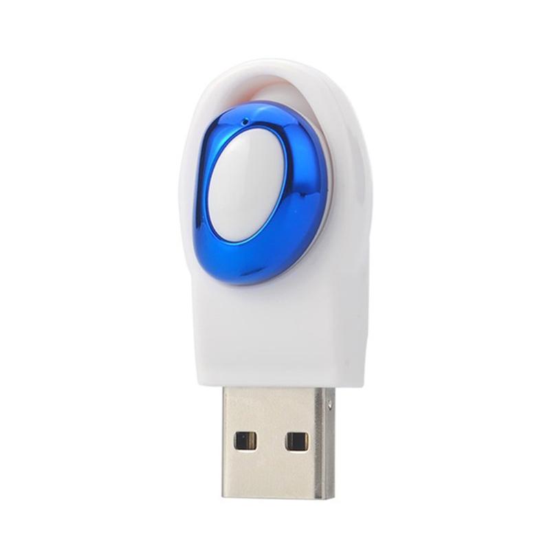Мини-беспроводные Bluetooth-наушники, музыкальная гарнитура с громкой связью, гарнитура-вкладыши, USB-наушник, невидимый для телефона