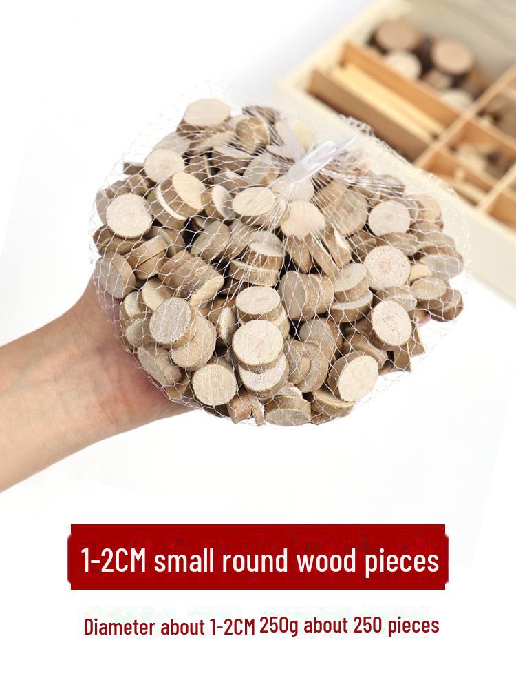 Pine Cone DIY Decoration Kit: Branch, Log, Dried Flowers for Creative Kindergarten Hanging Crafts