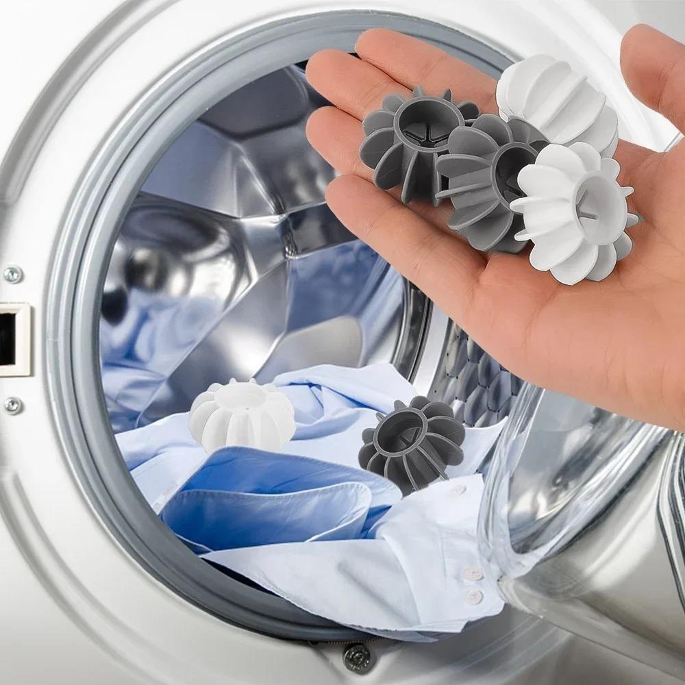 8 шт. силиконовый шарик для стирки, противозапутывающийся лоток, многоразовые инструменты для чистки одежды, стиральная машина, фильтр для удаления шерсти домашних животных