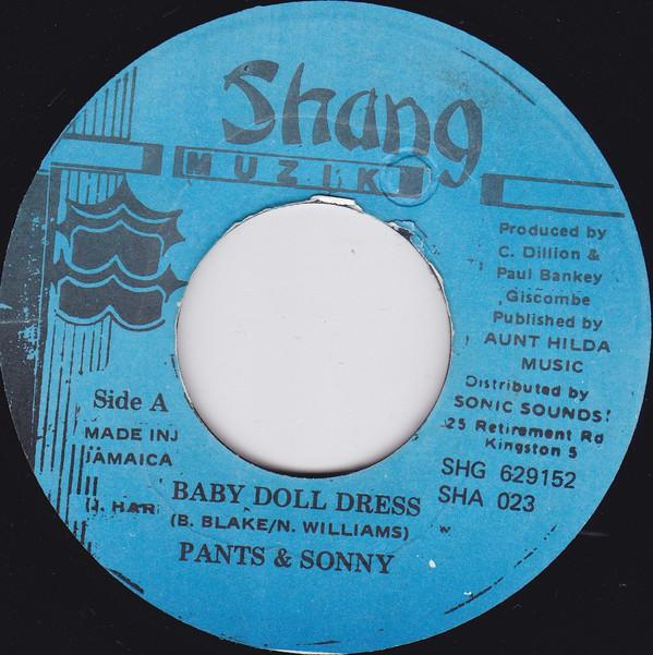 7-дюймовая пластинка PANTS & SONNY - Платье для куклы Baby SHA023 Shang Muzik Ямайский регги, ска и даб Б/У