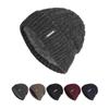 Autumn Winter Velvet Twist Hat Men Ski Cap Skullies Beanies Knitted Hat Women Thermal Windproof Hat Outdoor Running Hiking Hat