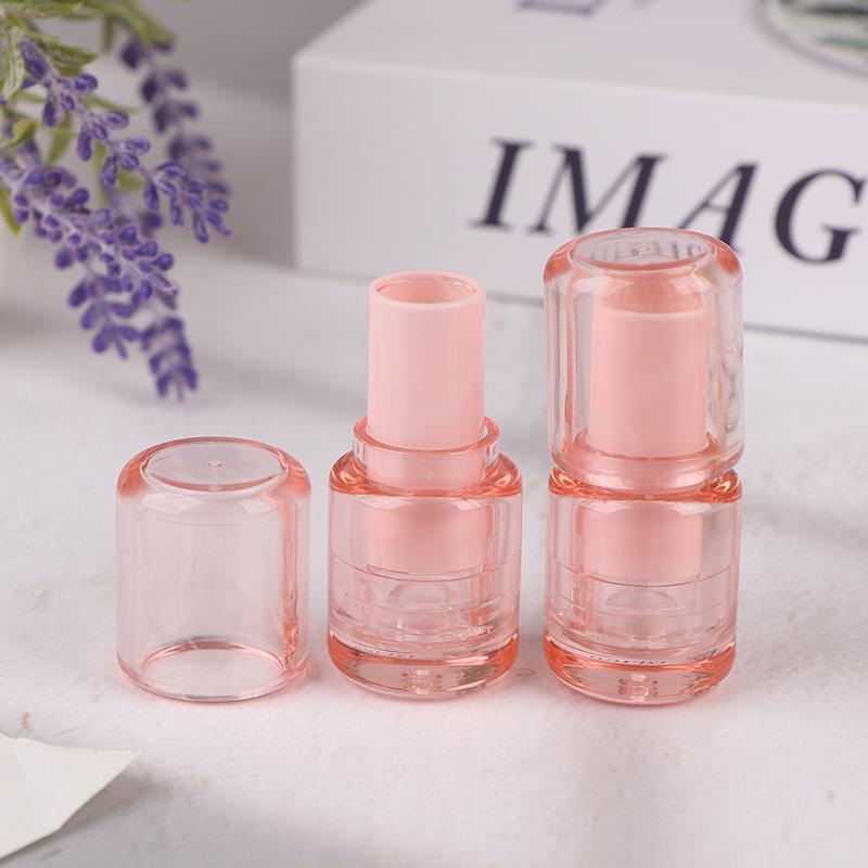3,5 мл Круглые Полупрозрачные Пустые Тубы для Бальзама для Губ Контейнер для Хранения Помады Флакон для Блеска для Губ Дорожная Упаковка для Макияжа