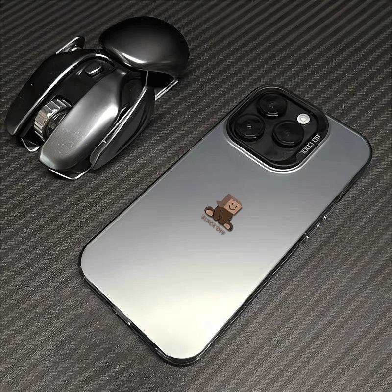 Подходит для чехла для телефона IPhone17 ProMax для мальчиков Apple 16 15 Новый 16pro Всесторонний 15 Простой узор