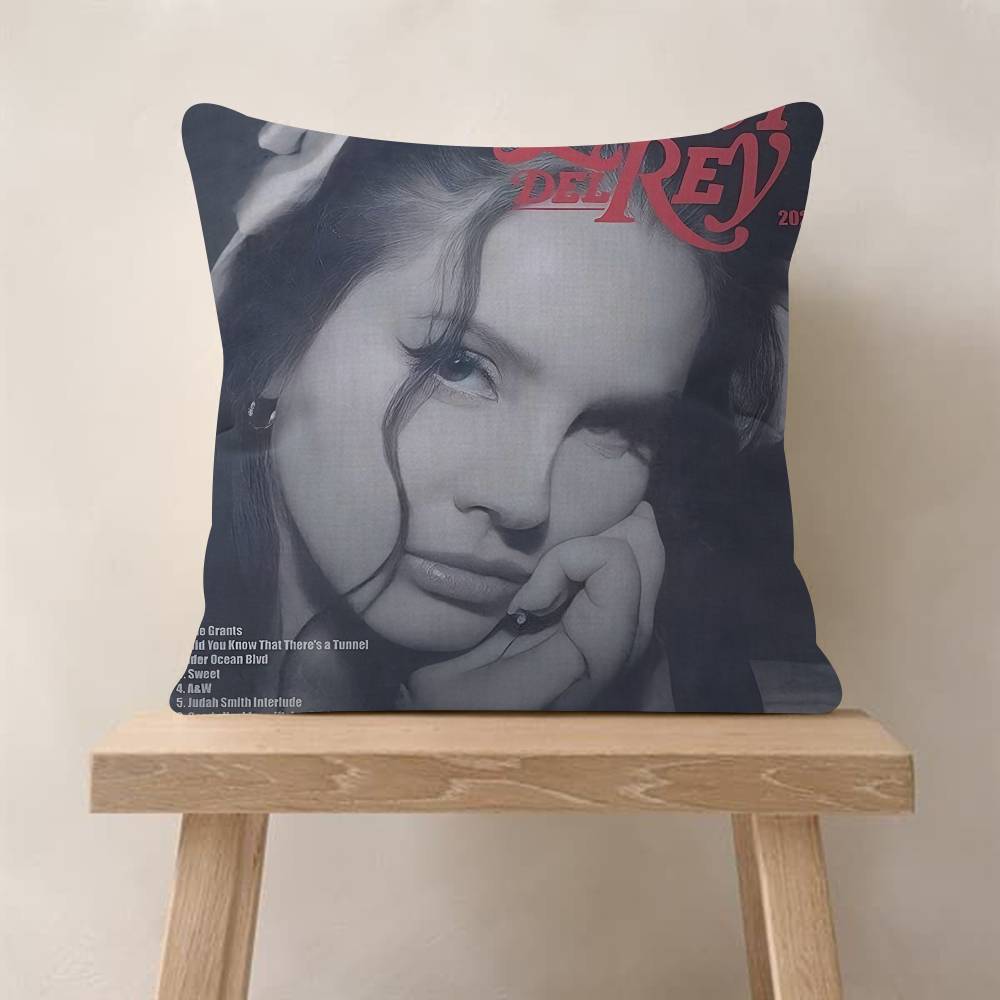 Lana Del Rey Hot Music Album Cushion Cover 30x50 Polyester Sofa Cushions Decorative Throw Pillows Home Decoration Pillowcover