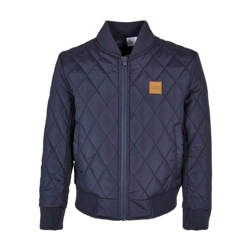 Urban Classics Boys Diamond Nylon Quilted Jacket