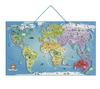 Play Tive Wooden World Map Puzzle Educational Geographic Game Toy 76 X 45 Cm