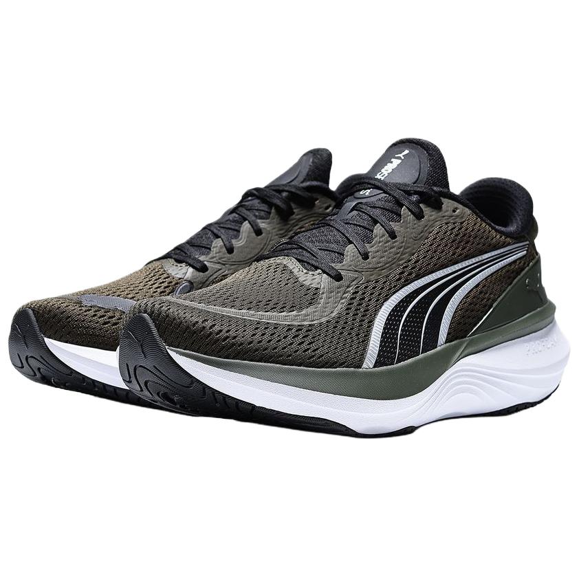 Puma Scend Pro 2 Удобные Мягкие Кроссовки для Бега Унисекс Черно-Серые 310779-13