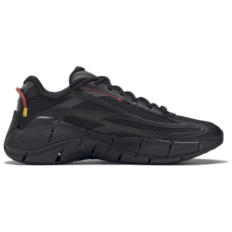 Reebok Кроссовки для бега Zig Kinetica 2.5 Удобная ткань Низкие Унисекс Черные GX0504