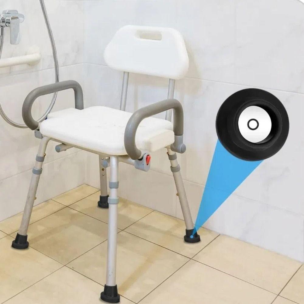 4 шт. резиновый наклонный резиновый наконечник нескользящий защитный колпачок для ножки душевого кресла трость для ходьбы