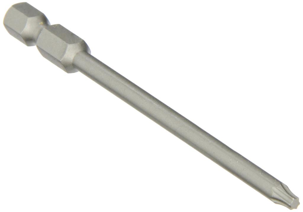 WERA Torx Screwdriver TX10 89mm Overall 060186 Bit, 6.35mm Drive, Blade, Length,