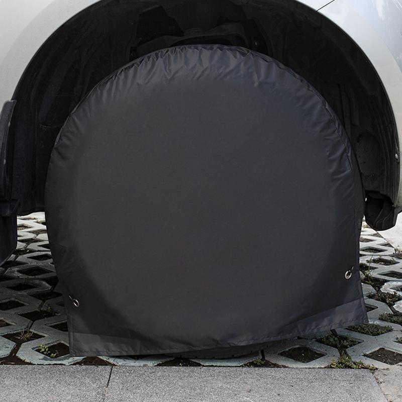66/80cm Car Wheel Cover High-Quality Waterproof Spare Tire Cover Uv-Resistant Rv Tire Cover Sun Protection Auto Tire Cover