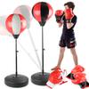 Children Adult Vertical Inflatable Boxing Batting Tumbler Vat Ball Cotton Gloves Inflatable Stick