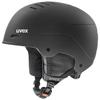 Uvex Matte Black Size Ski/Snowboard Helmet, Matte, Dial-Type Adjustment, 54-58cm
