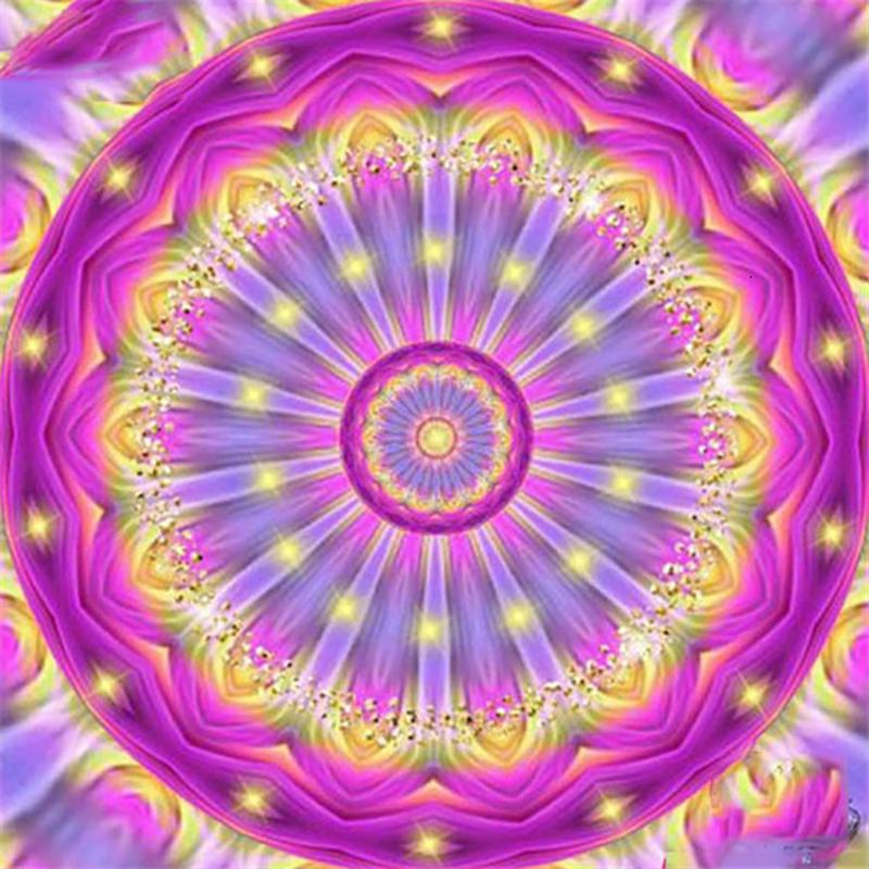 5D алмазная живопись Мандала цветок DIY полный круглый стразы дрель наборы для вышивки крестиком Алмазная вышивка подарок на Новый год