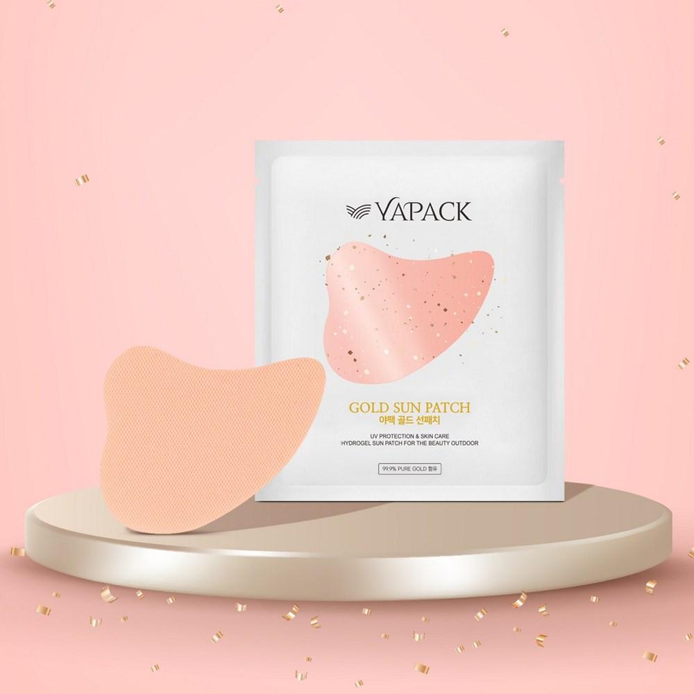 Yapack Gold Sun Patch Rounding Golf Patch Spot Patch Outdoor Activity UV Protection, 2,5 г, 1 шт.