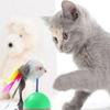 Прочные игрушки для кошек, Mimi Favorite, меховая мышь, стакан, пластиковые игрушки для домашних животных, мячи для игр для кошек, собак