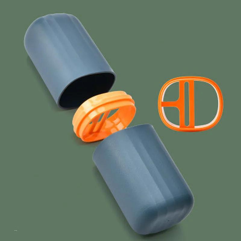 Portable Toothbrush Toothpaste Holder Travel Storage Case Box Organizer Household Storage Cup Outdoor Holder Bathroom Accessorie