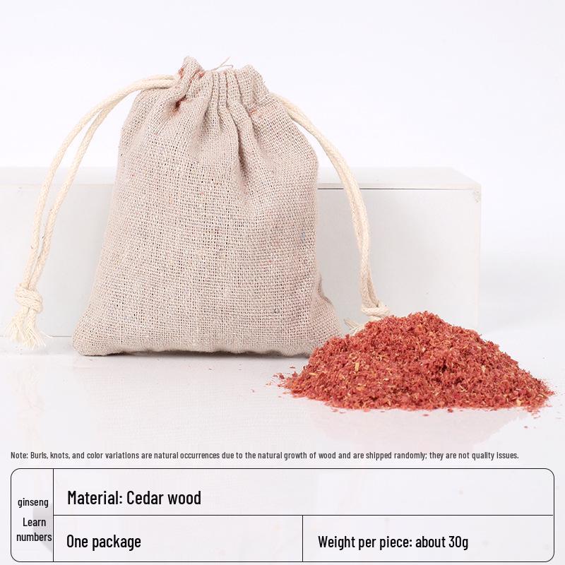 Natural Red Cedar Wood Mothproof Deodorant Balls - Insect Repellent & Moisture-Proof Solution