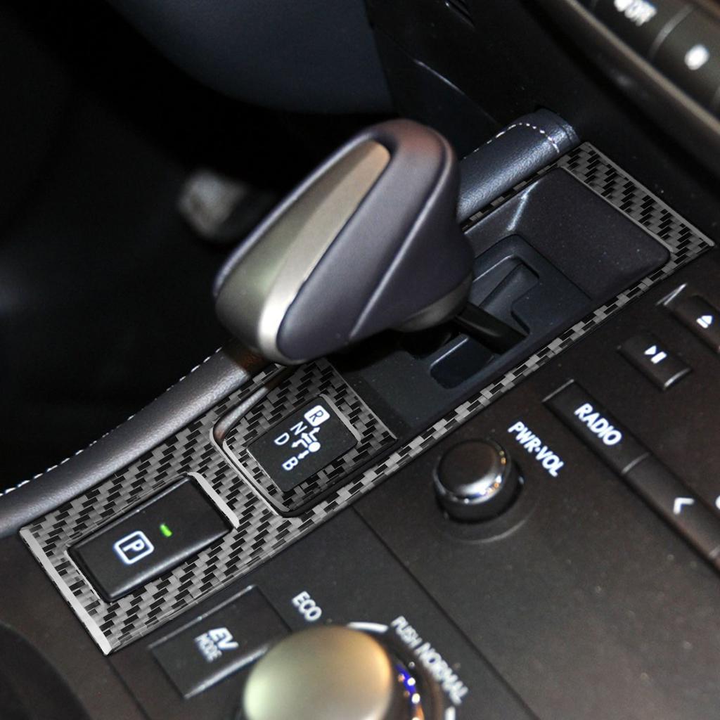Для Lexus CT 200h 2011 2012 2013 2014 2015 2016 2017 аксессуары из углеродного волокна внутренняя панель переключения передач наклейка