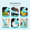 Одноразовые нитриловые перчатки Titanfine Light Oxygen Blue, пищевого качества