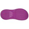 Crocs Сабо с круглым носком, на толстой подошве, с отверстиями, женские, белые, фиолетовые, 211355-5BV