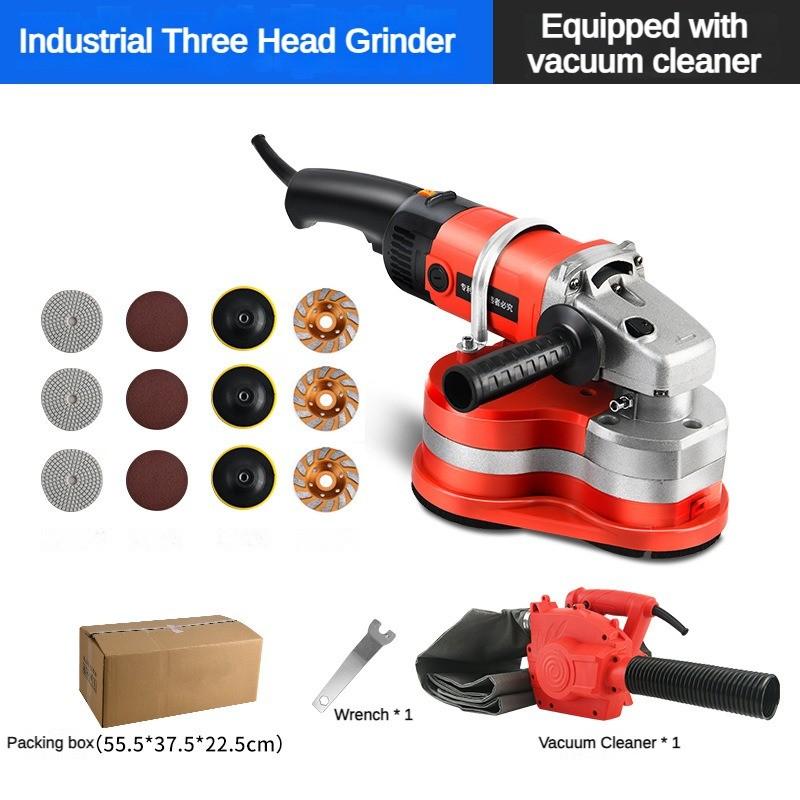 2800W Portable Industrial Grinder Handheld Epoxy Paint Floor Grinding Machine Concrete Polishing Milling Machine